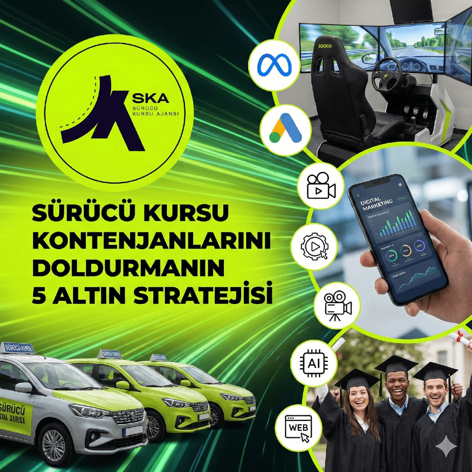 Sürücü Kursu Kontenjanlarını Doldurmanın 5 Altın Stratejisi